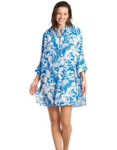 Neverland Painters Shirt in Blue