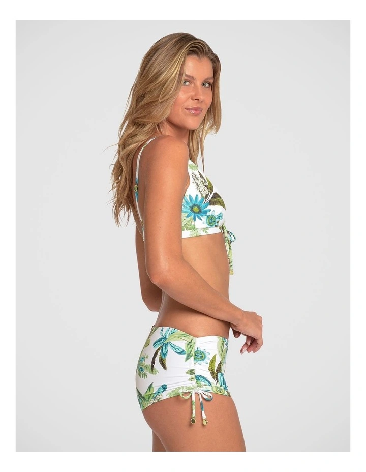 Apricot Tie Front Bikini Top image 3