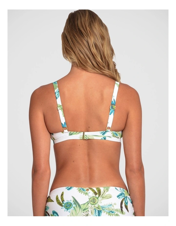 Apricot Tie Front Bikini Top image 5