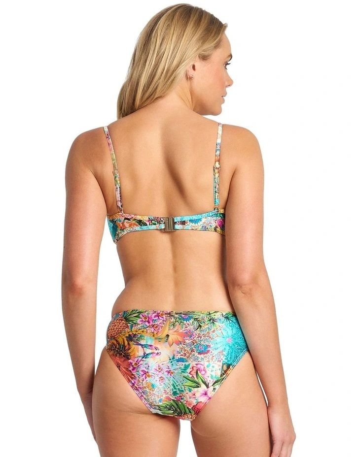 Papaya Buckle Pant in Multi image 2