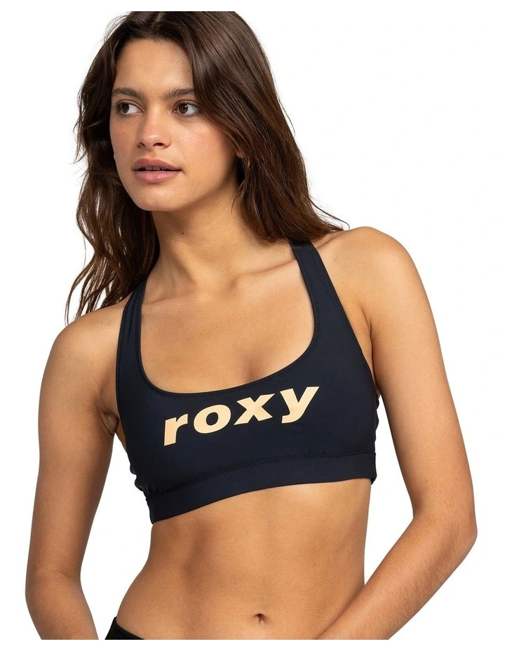Roxy Active Bralette in Nearly Black image 1