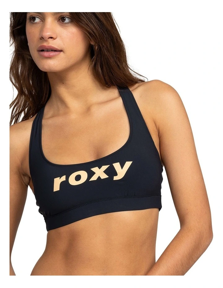 Roxy Active Bralette in Nearly Black image 4