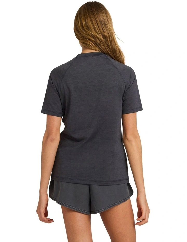 Essential Short Sleeve Lycra in Black image 2