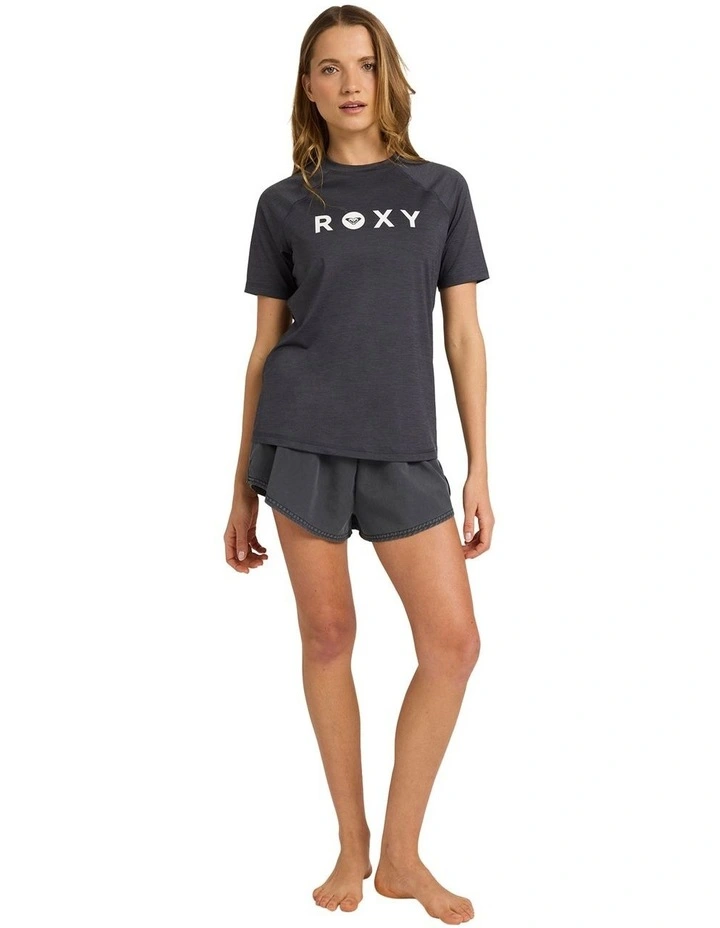 Essential Short Sleeve Lycra in Black image 5