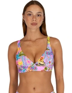 Sardinia C/D Longline Bra in Blush