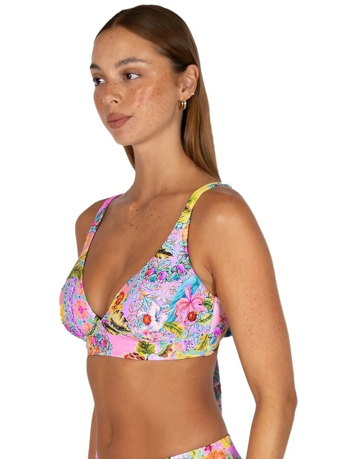 Sardinia C/D Longline Bra in Blush image 3