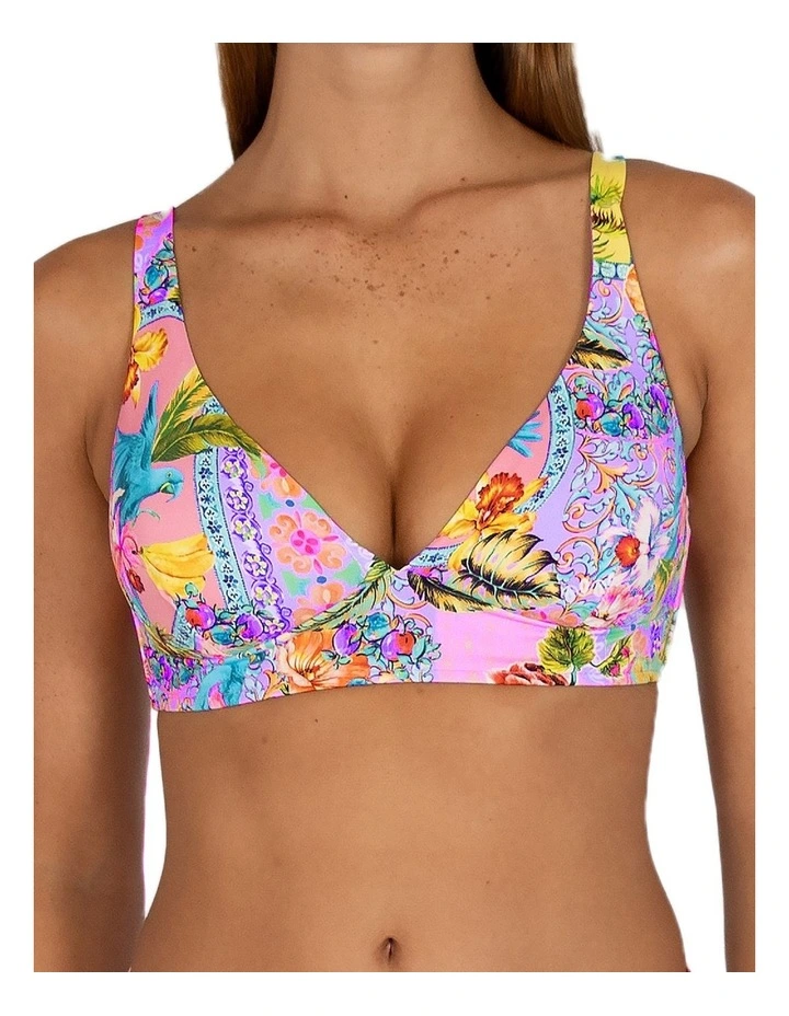 Sardinia C/D Longline Bra in Blush image 4