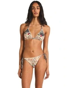 Murasaki Tara Triangle Bikini Top in Patch