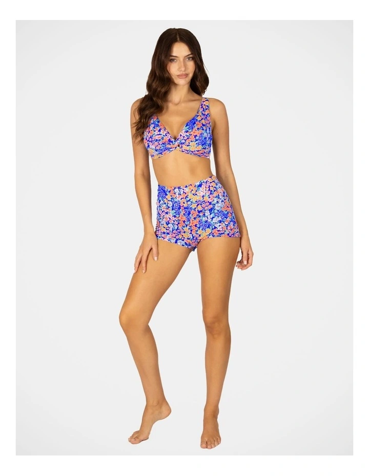 Biarritz D Cup Twist Bikini Bra Top in Sapphire image 4