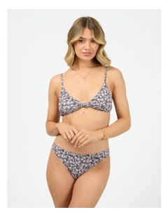 Carrie Knot Bralette in Brown