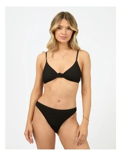Phoenix Knot Bralette in Black
