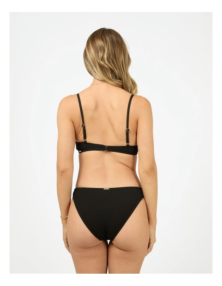 Phoenix Knot Bralette in Black image 2