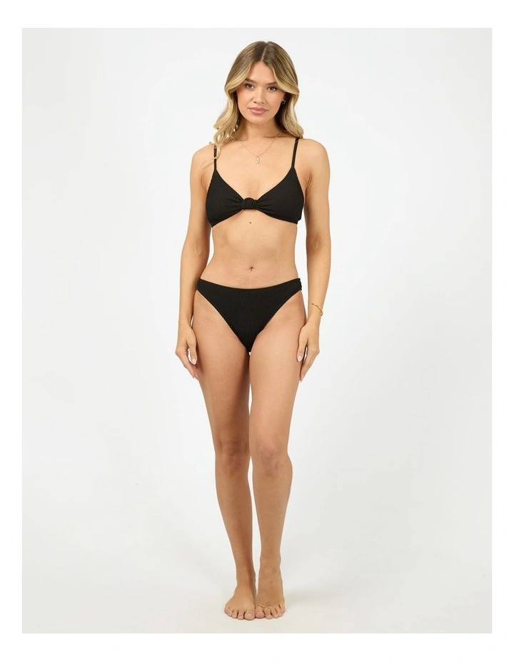 Phoenix Knot Bralette in Black image 5