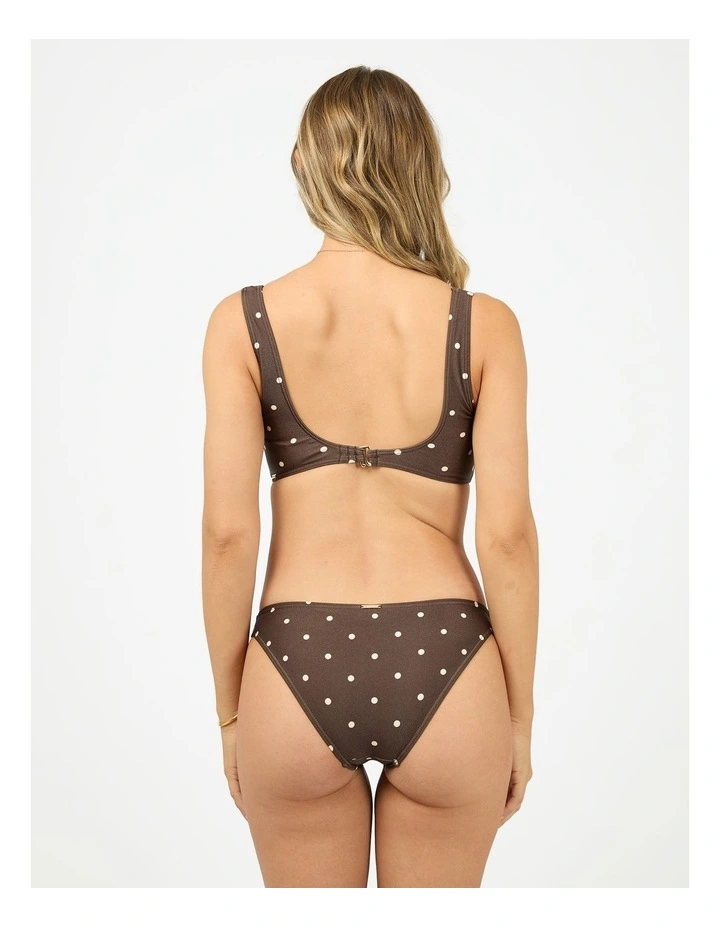 Emelia Full Support Bralette D-DD in Brown image 2