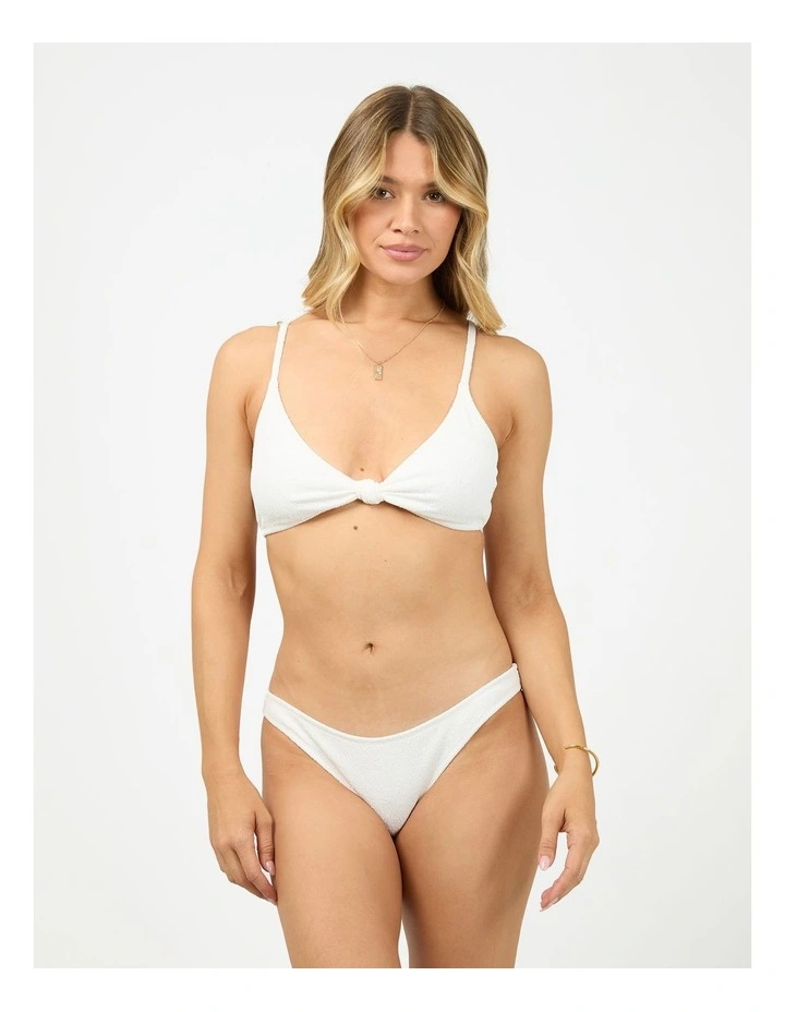 Dani Knot Bralette in Cream image 1