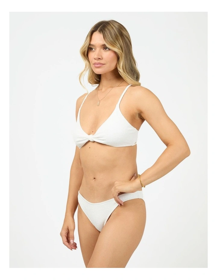 Dani Knot Bralette in Cream image 3