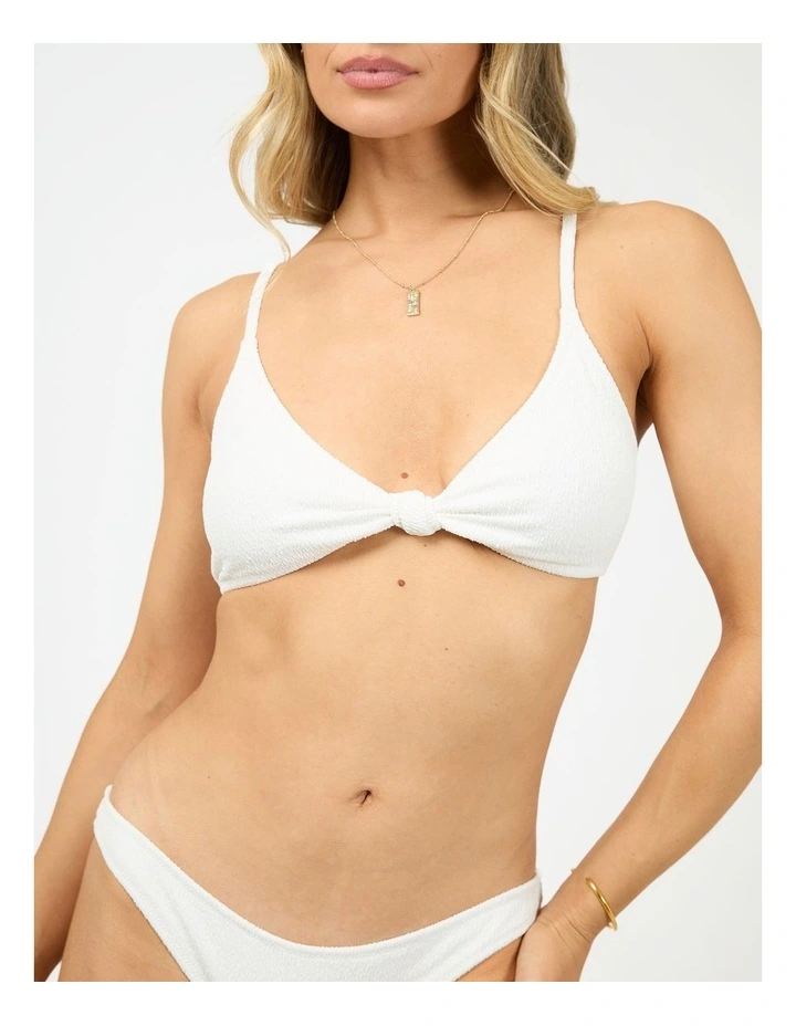 Dani Knot Bralette in Cream image 4
