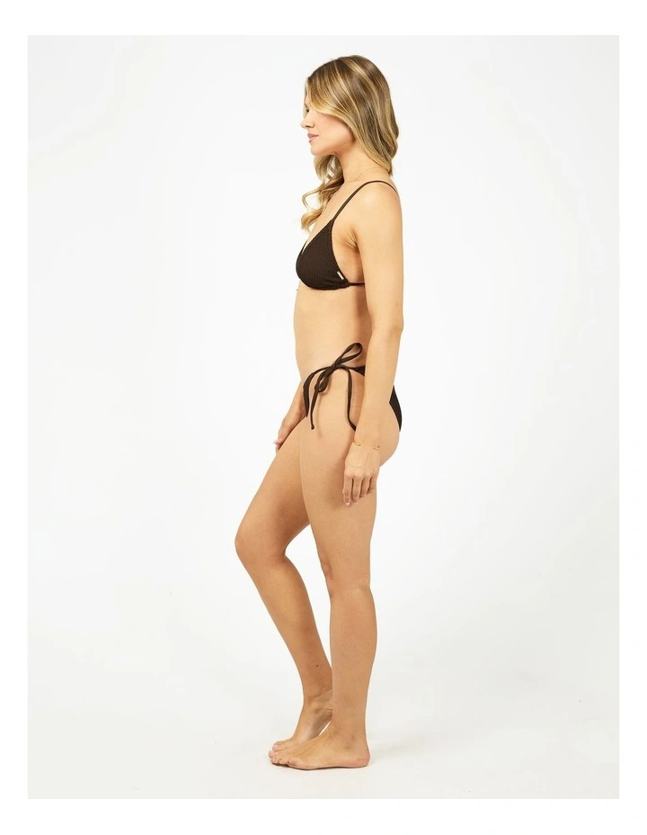 Phoenix Rib Adjustable Triangle Top in Brown image 6