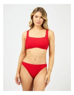 Phoenix Full Support Bralette in Red