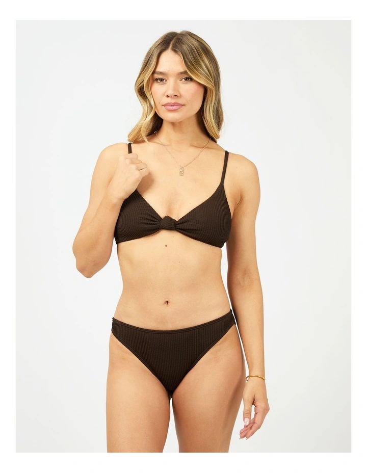 Phoenix Knot Bralette in Brown image 1