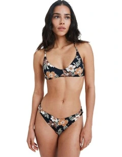 Nostalgic Feels Bikini Top in Brown
