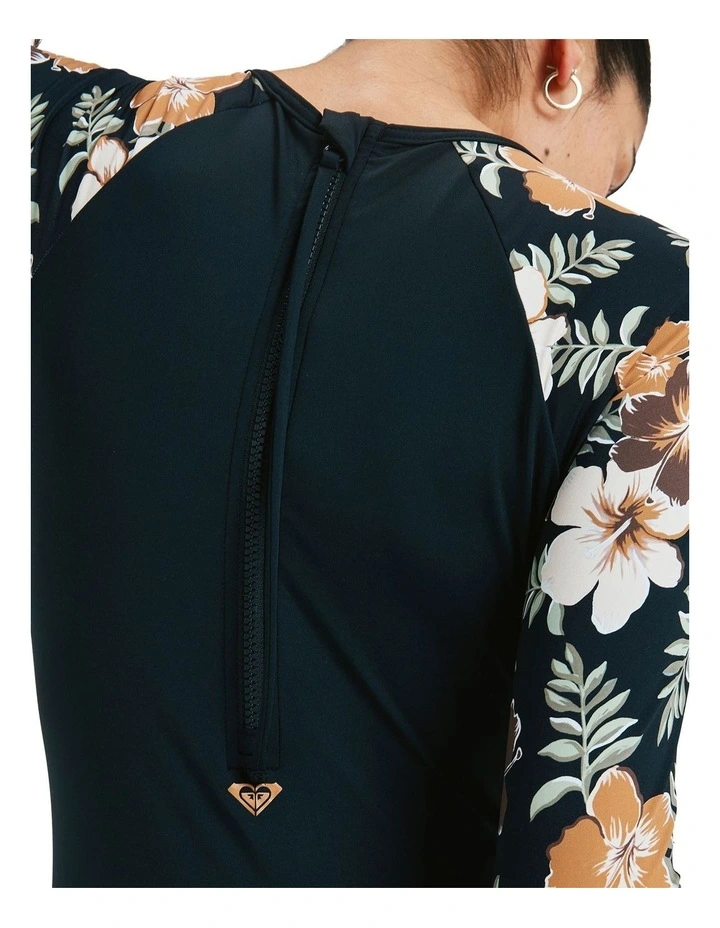 Basic Mix Onesie in Almond Tropical Feel image 4