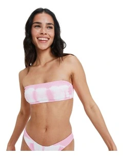 Sunrise Bikini Top in Pink