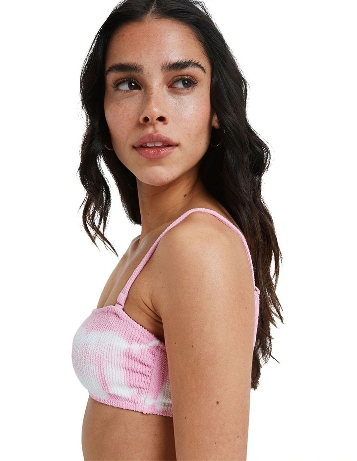 Sunrise Bikini Top in Pink image 3