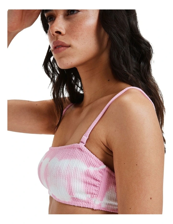 Sunrise Bikini Top in Pink image 4