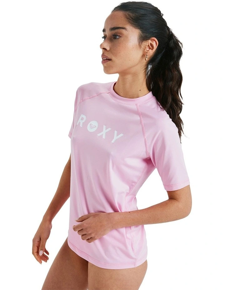 Essential Rash Vest in Pink image 3