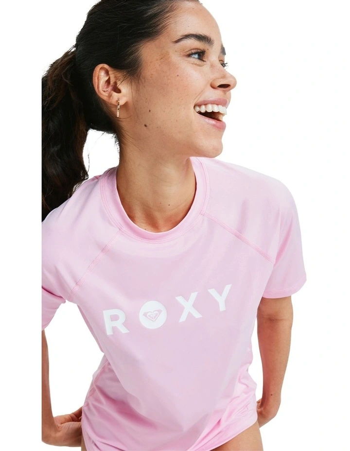 Essential Rash Vest in Pink image 4