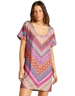 Lara Mumu Dress in Multi