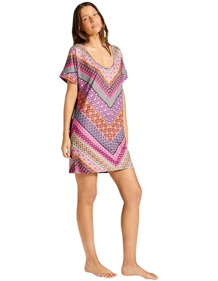 Lara Mumu Dress in Multi image 3