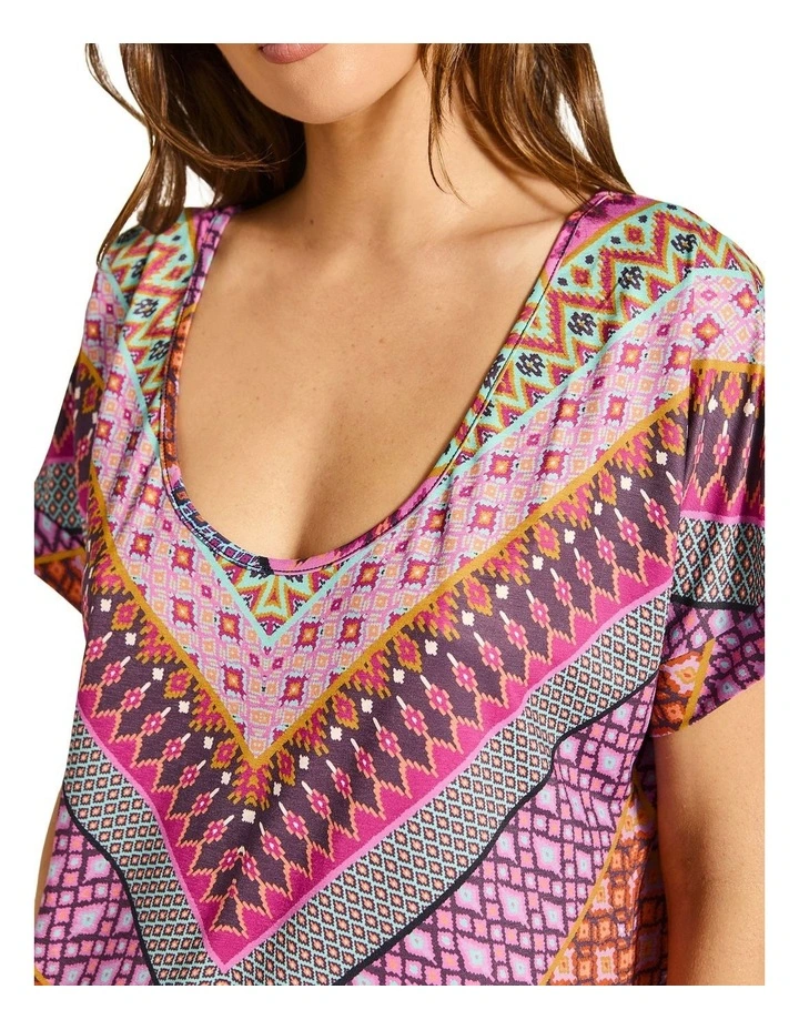 Lara Mumu Dress in Multi image 4
