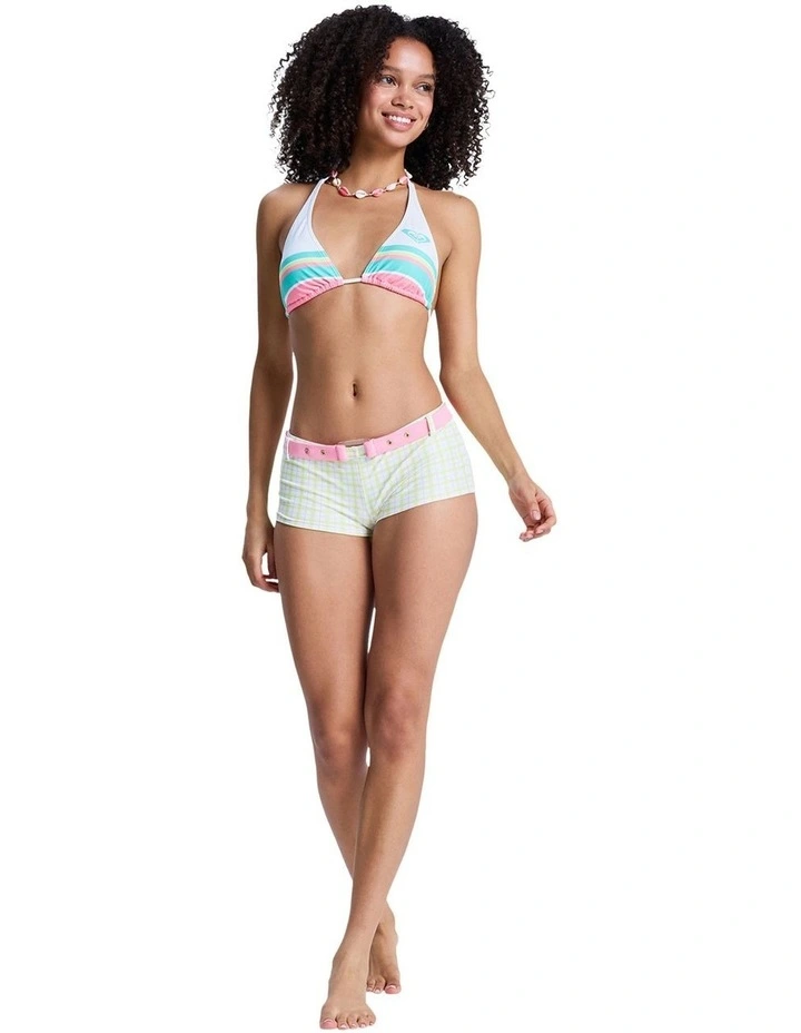The Swell Elongated Tri Bikini Top in Multi image 5