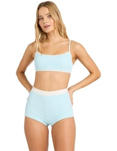 Sunrays Mia DD Bralette Bikini Top in Blue