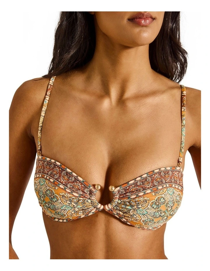 Rashida Akila Bandeau Bikini Top image 4