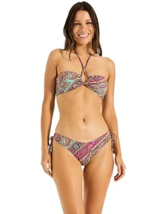 Caya Zala Bandeau Bikini Top in Multi