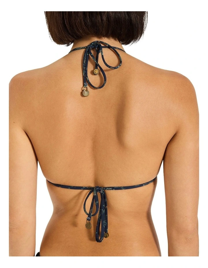 Paraiso Tara Triangle Bikini Top in Multi image 5