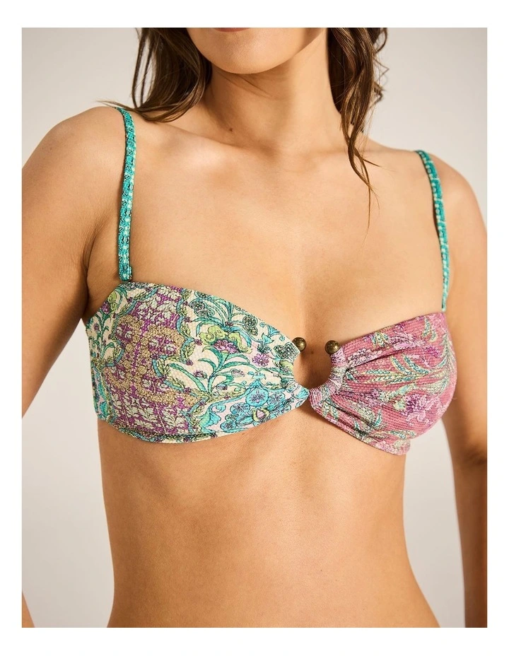 Floriana Akila Bandeau Bikini Top image 4