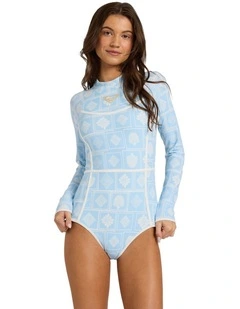 Go Girls Surf Long Sleeve One Piece Swimsuit