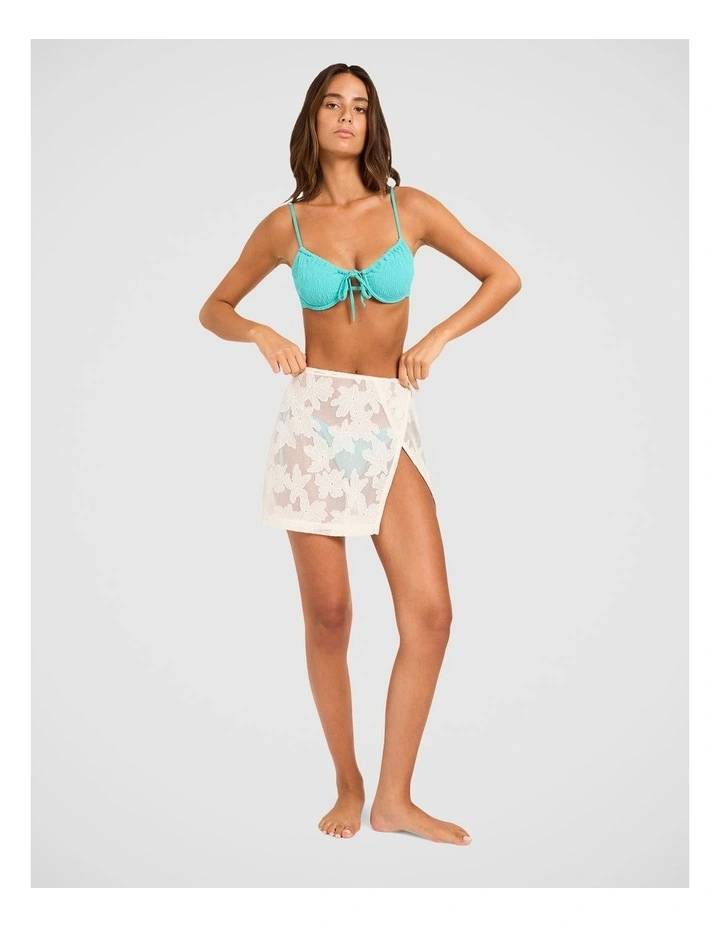 Coral Cove Tie Front Underwire Bikini Top image 5