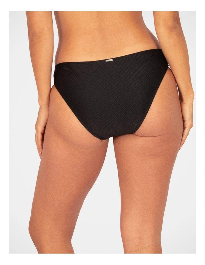 Rococco Ladder Lace Regular Bikini Bottom in Nero image 2