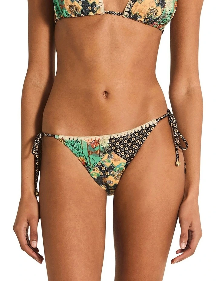 Miranda Bikini Bottom in Haruki Patchwork image 1