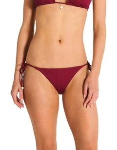 Miranda Bikini Bottom in Burgundy