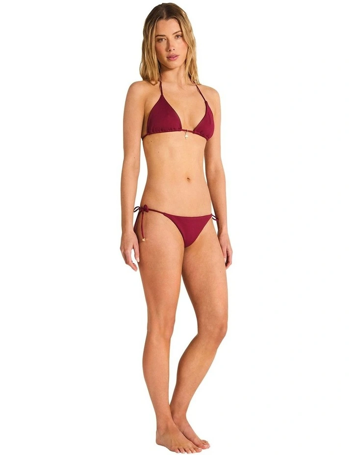 Miranda Bikini Bottom in Burgundy image 3