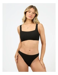 Phoenix Rib Classic Pant in Black