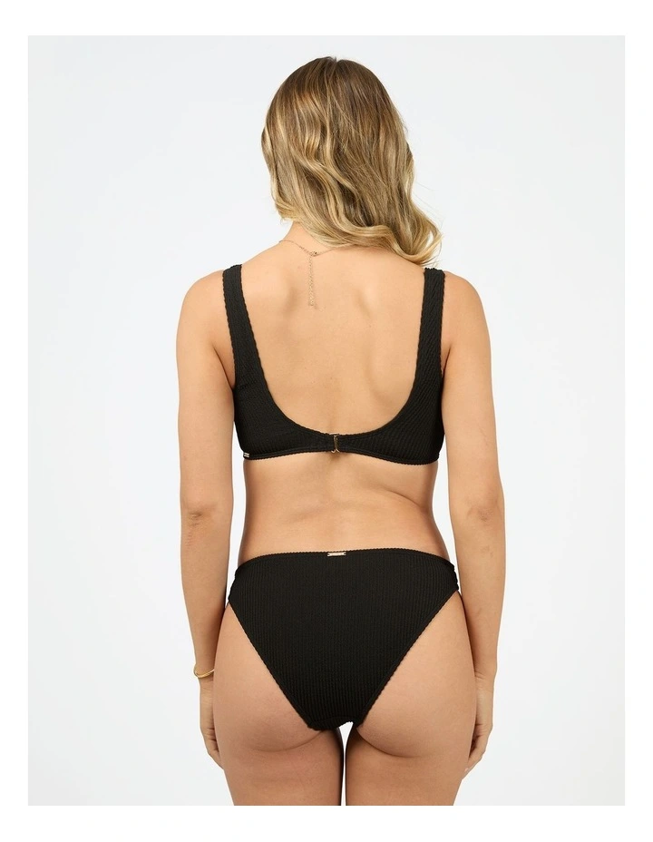 Phoenix Rib Classic Pant in Black image 2