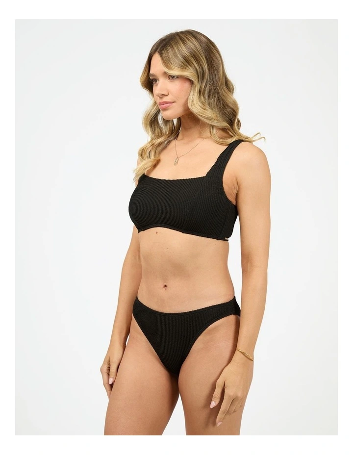 Phoenix Rib Classic Pant in Black image 3
