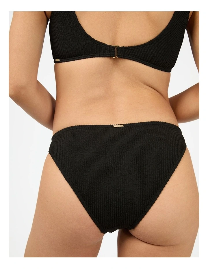 Phoenix Rib Classic Pant in Black image 4